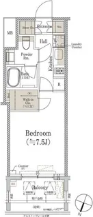 パークホームズ千代田淡路町【4階】の間取り