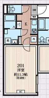 ラシクラス西落合の間取り