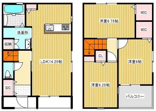 リーブルファイン高富の間取り