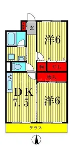 弥藤壱番館【3階】の間取り