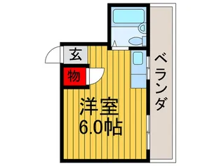 コーエイ中宮【3階】の間取り
