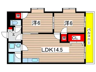 Richesse Court【2階】の間取り