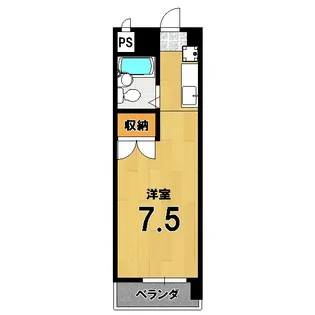 メゾン・ラ・ココネ【1階】の間取り
