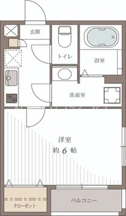 tomozo中野【1階】の間取り