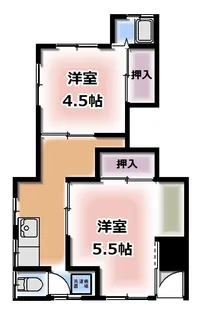 ゆき荘【2階】の間取り