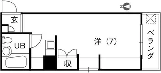 パセオ宝永【3階】の間取り