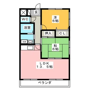 ロワ十王【1階】の間取り