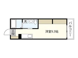 ソシエテ海田・畝【2階】の間取り