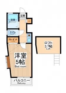 メゾン欅【2階】の間取り