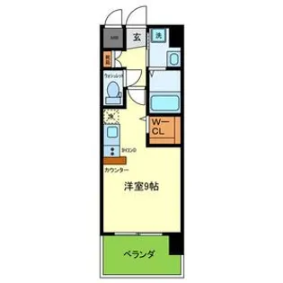 ONLYONE川西中央I【5階】の間取り