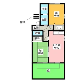 アーバンゆき【1階】の間取り