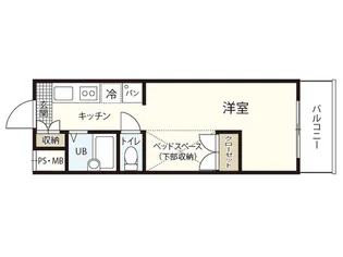 カーサ・コッリーナ【2階】の間取り
