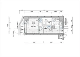 メインステージ大森北II【4階】の間取り