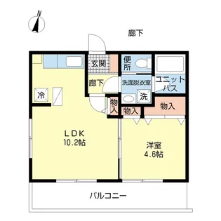 セキニハイツ【1階】の間取り