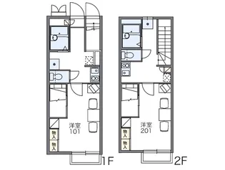 Yaita【2階】の間取り
