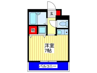 ジュネスファイブ【4階】の間取り