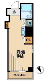 フラット九段南【5階】の間取り