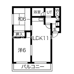 グランベルサ【4階】の間取り