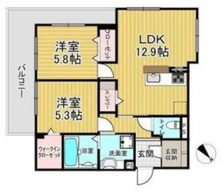 Nordvest【3階】の間取り