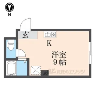 ピスケス花園【1階】の間取り