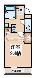 ベルク南野【1階】の間取り