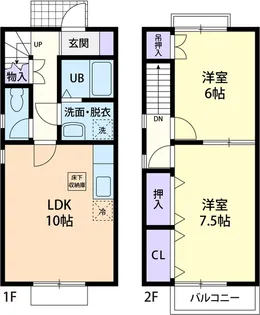DUPLEX TANAZAWA IIの間取り