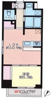 ドゥーエ浅草橋II【7階】の間取り