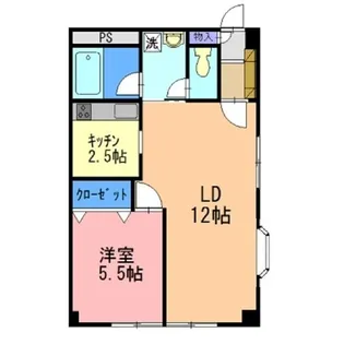 さくらマンション【2階】の間取り