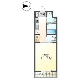エル・ミオーレ【2階】の間取り