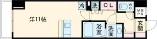 レジディア目白【5階】の間取り
