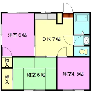 コーポユウ【2階】の間取り