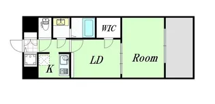 ノルデンタワー新大阪アネックス【10階】の間取り