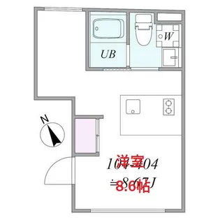 trias347【1階】の間取り