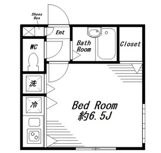 ビバリーホームズ神宮前AP【1階】の間取り