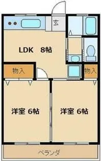 d・オリオン青梅【3階】の間取り