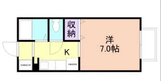 サニーコート和歌山B棟【2階】の間取り