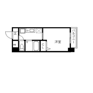 ハイライズ渡辺【3階】の間取り
