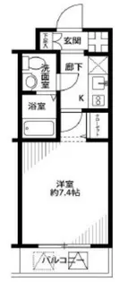 プレール・ドゥーク三鷹【3階】の間取り