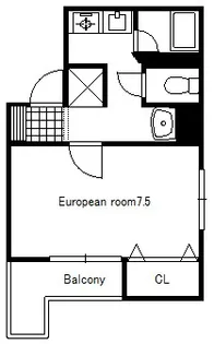 レジデンス優II【5階】の間取り