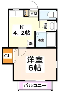 SPRING【1階】の間取り