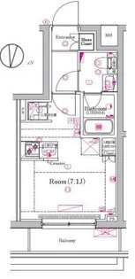 AZEST金町【4階】の間取り