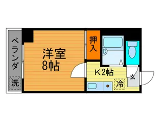 ドエル1号館SY【2階】の間取り