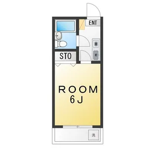 スワンハイツ【2階】の間取り