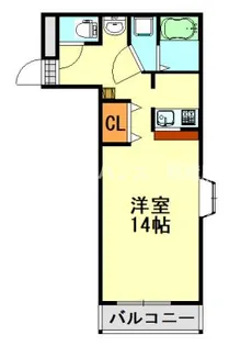 レジデンスさむかわ【3階】の間取り