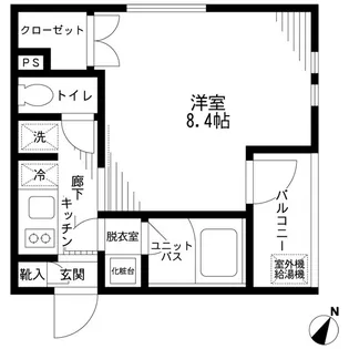 グラングレイス雪ヶ谷【3階】の間取り
