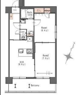 i.bis柏の葉【5階】の間取り