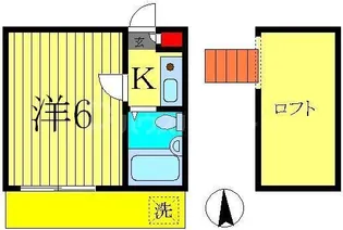ウィステリア【2階】の間取り