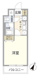 パークサイド九段【5階】の間取り
