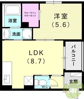 ネオイースト【1階】の間取り