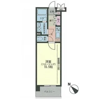 アイズ新横浜【10階】の間取り